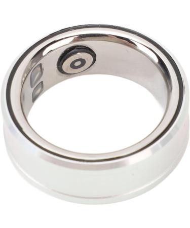 Smart Health Ring - Waterproof Stainless Steel Fitness Tracker with Body Temperature Light Monitoring & Sleep Quality Detection | Size 18 (18.9mm) - Perfect for Daily Use - Buy Online on GoSupps.com