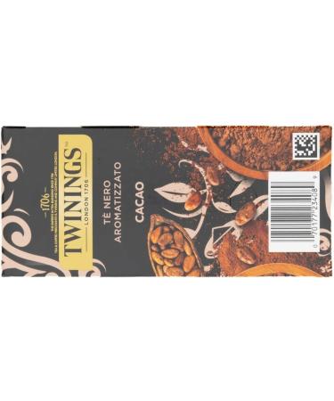  Italian Gourmet E.R. Twinings T Nero Aromatizzato al Cacao Black Tea with Cocoa Taste Pack of 25 Filters 8 x 50 g + Italian Gourmet Polpa 400 g - Buy Online on GoSupps.com