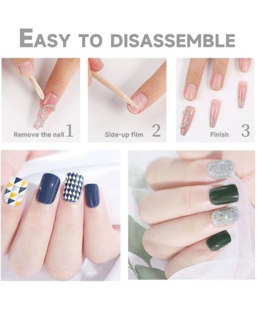  OVDGWC Thirty Sheets Nailed Adhesive Waterproof Nail Glue Double Nail Glue Transparent Nail Binding Tablets DIY Nail Accessories - Buy Online on GoSupps.com