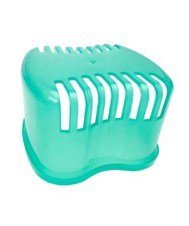 Denture Case with Lid and Basket - Denture Cup for Soaking and Cleaning - Buy Online on GoSupps.com