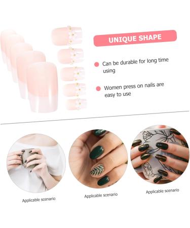 DRESSOOS 1 Set nails for women nail charms press on nails women fake nail tips fake nails kit false nail tips manicure supplies women nail art Small and fresh jelly glue Nail supplies - Buy Online on GoSupps.com