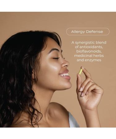 Cymbiotika Allergy Supplement for Immune Support - Quercetin, Bromelain, Holy Basil - 60 Capsules - Buy Online on GoSupps.com