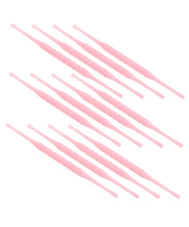 Generic 12pcs Pack Disposable Clean Tool Plastic Wax Soft Tip Non Cleaner for Daily Use Random Color