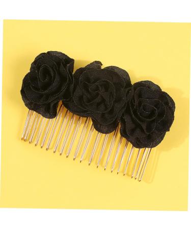 DOITOOL Hair Pin Hair Accessories Wedding Decor Hair Barrettes Hair Clip Bridal Barrette Bridal Flower Clip Cloth Flower Hairpin Headgear Miss Earth Tones - Buy Online on GoSupps.com