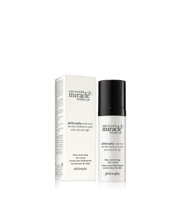 Philosophy Anti-Wrinkle Miracle Worker Eye Cream 0.5 oz - Fight Aging with Confidence - Buy Online on GoSupps.com