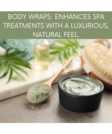 mGanna 100% Natural Glacial Marine Green Clay Powder 0.5 LBS / 227 GMS for Facial Masks Creams Body Wraps Soft Peels and Scrubs Skin Tightening and Soap Making - Buy Online on GoSupps.com