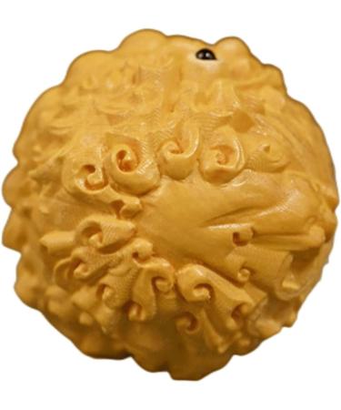 FOMIYES 2ST Noname Massage Balls for Hand Exercises - Peach Wood Feng Shui Pi Yao & Brass Bagua Mirror - Fitness & Health Tool - Buy Online on GoSupps.com