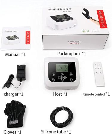 ZZBB Rehabilitation Robot Finger Orthoses Stroke Hand Splint Manual Training Rehabilitation Robot Gloves Manual Training Functional Hand Splint Left Small - Buy Online on GoSupps.com