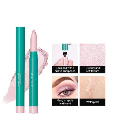 4Pcs Eyeshadow Stick Set - Glitter Highlighter & Long Lasting Eye Makeup | Shimmering Creamy Eye Liner in 4 Colors - Buy Online on GoSupps.com
