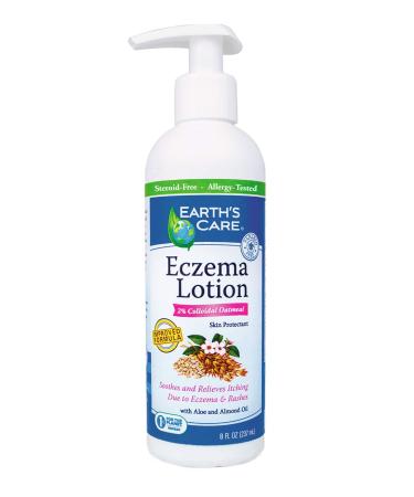 Earth's Care Eczema Lotion 2% Colloidal Oatmeal 8 fl oz (237 ml)