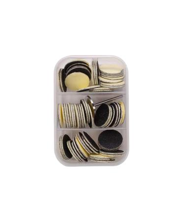 BOKIOESDE Foot File For Polishing Dead Skin Convenient And Practical 3. Usage Used For Nail Shaping ABS Pedicure Legs Accessories 20mm