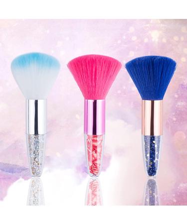 Beautifultracy 3-Piece Nail Brush Set for Acrylic Nails - Manicure & Makeup Clean Up Tools - Buy Online on GoSupps.com