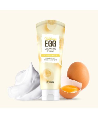 Egg Tightening Cleansing Foam - Pore Tightener & Minimizer | Kwailnara 130g/4.58oz | International Shipping Available - Buy Online on GoSupps.com