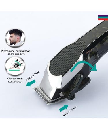 Hair Clippers for Men Hair Removal Appliance Electric Hair Trimmer Professional Rechargeable Cordless Barber Hair Clipper for Men - Buy Online on GoSupps.com