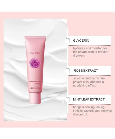 Female Private Care Cream cr me de soin de massage hydratante apaisante avec extraits d'herbes blanchiment naturel de la peau pour les parties intimes pour rajeunir la zone intime (3) - Buy Online on GoSupps.com