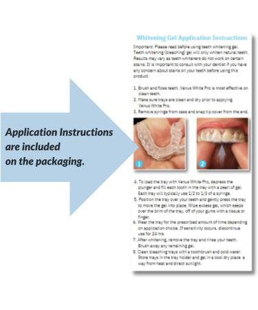 Kulzer 6 Pack: 22% Venus White Pro Teeth Whitening Gel w/Teeth Whitening Instructions & SDC Carrying Pouch Venus Whitening Gel Syringe Refill (6 Pack) Clear - Buy Online on GoSupps.com