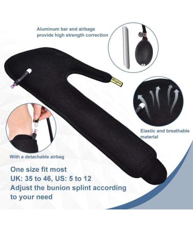 Sports Laboratory Hallux Valgus Correction Set - Bunion Corrector & Adjustable Orthopedic Splints | International Shipping - Buy Online on GoSupps.com