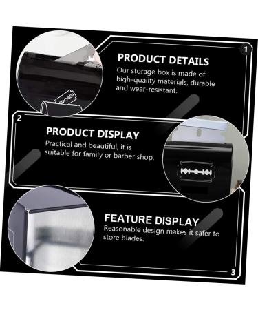 Buy CIIEEO Cardboard Razor Box - Travel Bag & Holder for Razors - Durable Shaving Case - Buy Online on GoSupps.com