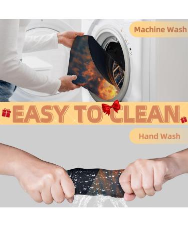 Landscape Boat Beard Bib Apron | Men's Beard Hair Catcher | Perfect Gift for Dad & Husband | Fathers Day Anniversary Christmas - Buy Online on GoSupps.com