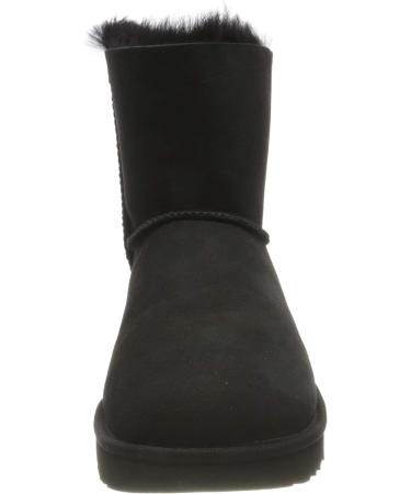 UGG Women's Mini Bailey Bow II Boot 7 Black - Cozy and Stylish Winter Footwear - Buy Online on GoSupps.com