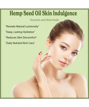 Natural Born Oils Hemp Seed Oil 1 Gallon Organic Cold-Pressed Nutrient-Rich Deep Skin Moisturizer Hair Health Booster - Buy Online on GoSupps.com