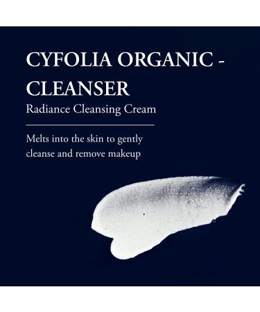 Phytomer Cyfolia Organic Cleansing Cream | All-Natural Facial Cleanser & Makeup Remover | Certified Organic | Gentle Skin Care for Radiant Glowing Skin | 150 ml - Buy Online on GoSupps.com
