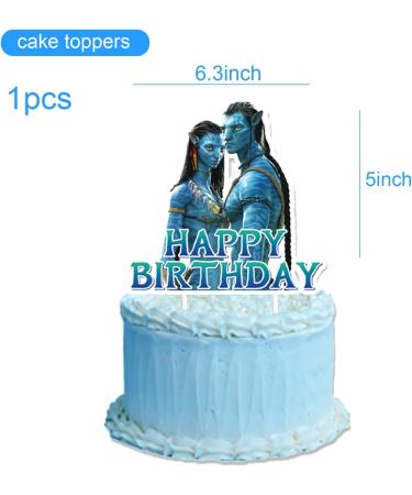 DoMiDoLa 25Pcs Avatars Cake Toppers Cupcake Toppers Avatars Birthday Party Decoration Cake Decorations for Avatars party Supplies - Buy Online on GoSupps.com