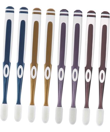 Minkissy Nano Soft Baby Toothbrush - 32 Pack Compact Travel Toothbrushes for Adults & Kids - Portable Teeth Accessories - Perfect for Camping & Travel - Available in 4 Colors - Buy Online on GoSupps.com