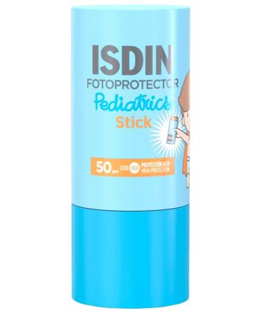 ISDIN Fotoprotector Pediatrics Stick SPF 50 (20 g) | Cr me Solaire en Stick pour Enfants | Fini Invisible et Application Facile | R sistante l'Eau et la Transpiration