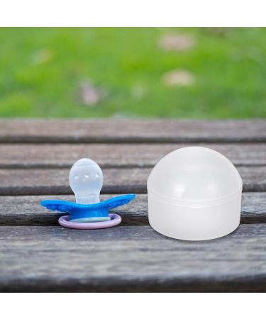 Exceart 10-Pack Pacifier Storage Box | Baby Pacifier Case Holder for Dust Protection & Organized Storage - Buy Online on GoSupps.com