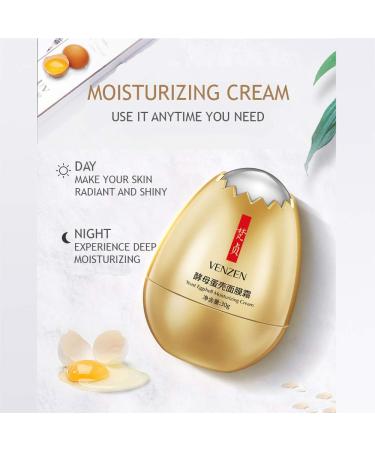 VENZEN Cream Yeast Eggshell - Anti-Aging Natural Soft Skin Essence | 30g - International Shipping Available - Buy Online on GoSupps.com