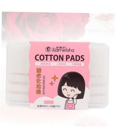 MAGICLULU 2 1 Makeup Cotton Face Cleansing Wipes First Aid Wipes Cleaning Wipes Cleaning Tool Hand Wipes Facial Puff Beauty Face Wipes Cotton Pads Cosmetic Nail Polish White - Buy Online on GoSupps.com