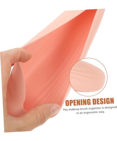 Beaupretty Silicone Container Cosmetic Brush Bag Portable Bag Silicone Bags Make up Brush Holder Brush Bag Multifunctional Brush Holder Sponge Holder Brush Traveling Lipsticks Bag - Buy Online on GoSupps.com