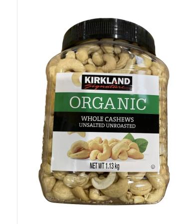 Kirkland Organic Cashews 1.13kg - Buy Online on GoSupps.com