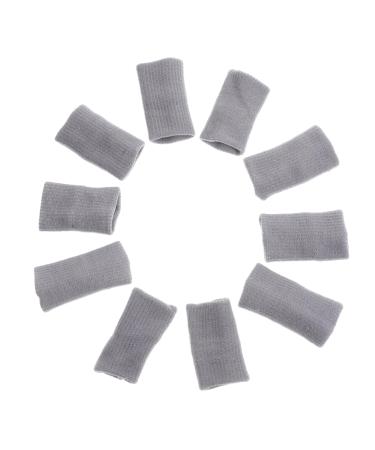 Yardwe 40 Pcs Sports Guards Wraps Basketball Thumb Sleeve Thumb Tubes Portable Cot Neoprene Splint Protector Nylon Play Basketball Protection
