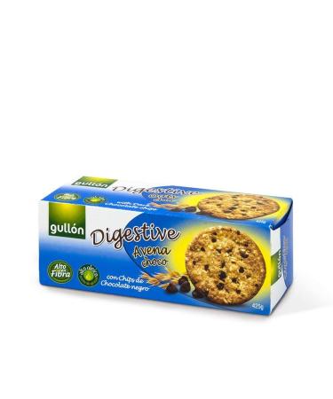 Galletas Gullón Digestive of Oatmeal and Chocolate Goats 400gr