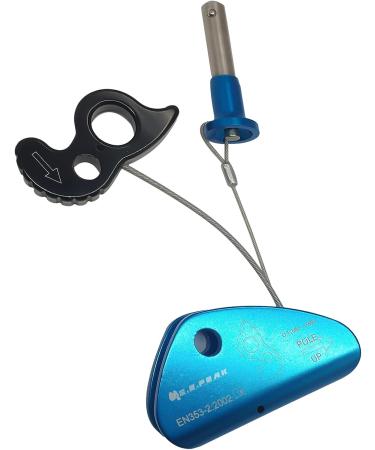 S.E.PEAK 15kN Rope Grab CE Certified Fall Arrestor Ascender | Self-Locking Belay Device for Rock Climbing & Tree Arborist | Blue, Fit for 11-13mm Rope - Buy Online on GoSupps.com
