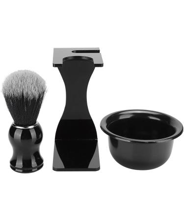 Boxwizard 3 Piece Beard Shaving Brush Set - Premium Bowl Holder for Men's Grooming & Hair Care - Buy Online on GoSupps.com