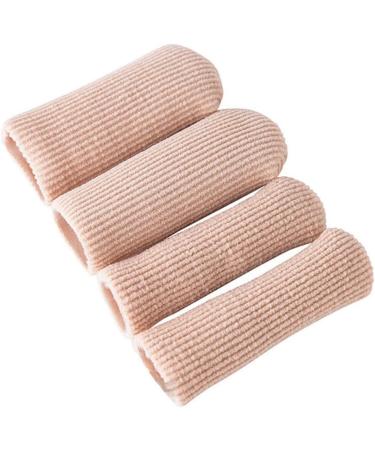 Healifty 4pcs Silicone Gel Thumb & Toe Protectors - Nylon Sleeves for Foot Corns & Blisters - Protective Gear for Runners - Toe Caps included - Buy Online on GoSupps.com