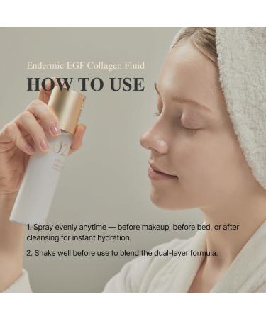 ODEAR Endermic EGF Collagen Oil Mist Dual-Layer Hydrating Facial Mist with EGF Collagen & Vitamin C for Glow Moisture Balance & Elastic Feel (50ml / 1.69 fl. oz.) - Buy Online on GoSupps.com