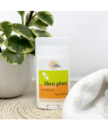 Earth Science Unscented Lichen Plant Deodorant 2.45 oz (Pack of 4) - Buy Online on GoSupps.com