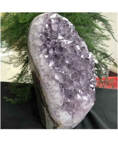 Natural Crystal Rough Balance 1pc 1.3-1.5kg Big Size Natural Amethyst geode Quartz Cluster Crystal Home furnishings for Desk Lucky Stone - Buy Online on GoSupps.com