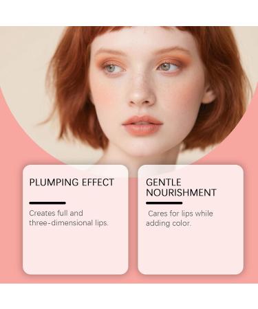  G n rique Peel-Off Lip Tint with Gloss - Nourishing Anti-Stain Plumping Effect - Long-Lasting Lightweight Easy to Apply - Coral Pink - 2-in-1 Set (7ml) - Buy Online on GoSupps.com