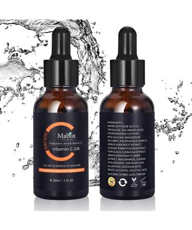 Buy Vitamin C Whitening Serum & Hyaluronic Acid Face Cream - Organic Anti-Aging Serum for Brightening & Moisturizing | 4 PCs - Buy Online on GoSupps.com
