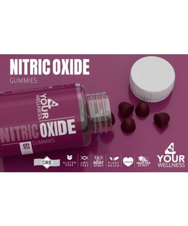 4 Your Wellness 4YWN Nitric Oxide and Ashwagandha Gummies Supplement Bundle Boosting Energy and Restoration Non-GMO Gluten-Free Gelatin Free & Kosher | for Daily Focus Boost - Buy Online on GoSupps.com