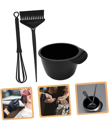ERINGOGO Kit de Coloration Capillaire 3 Pi ces Pinceau Bol M langeur Noir Professionnel Salon Coiffure Maison - Buy Online on GoSupps.com