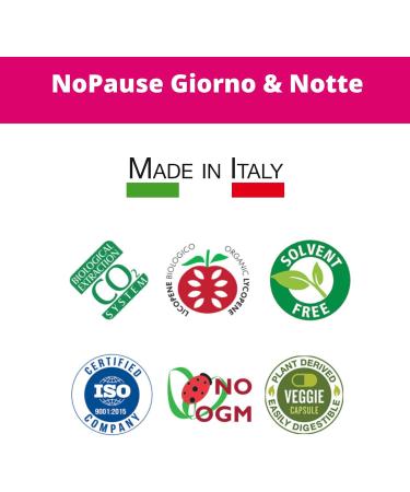  Licofarma NoPause Day & Night Supplement for the Well-being of Women in Menopause. Soy-free formula. Double format 60+30 capsules. - Buy Online on GoSupps.com