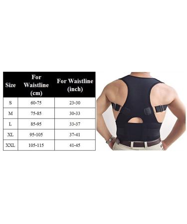 Posture Corrector Shoulder Bandage Back Orthopedic Posture Correction Lower Back Support Belt Men Women Good (Pink XL) (pink XL) - Buy Online on GoSupps.com
