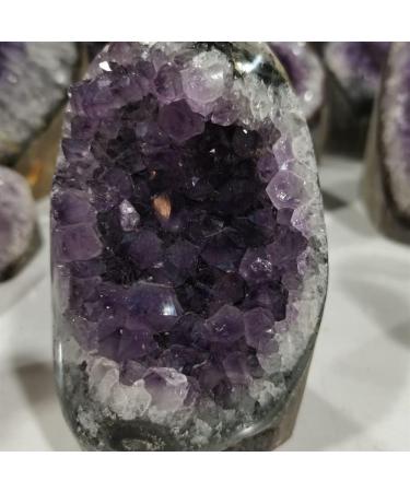Home Decoration Natural Deep Purple Quartz Uruguayan Amethyst Cluster Thy Stone Crystal Cluster Office Ornaments Stones Home Goods ZJGIDTEM (Size : 450-500g) - Buy Online on GoSupps.com