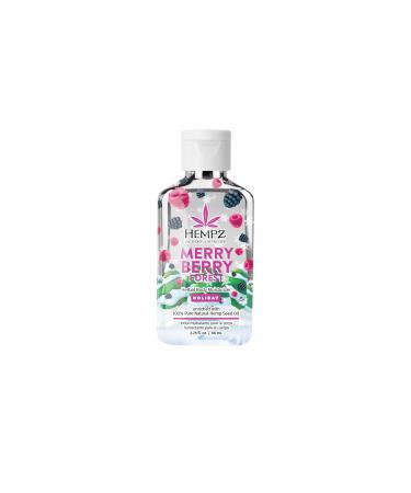 Hempz Limted Edition Merry Berry Forest Body Lotion Hydrating Holiday Moisturizer Gift for Men or Women Mini 2.25 oz